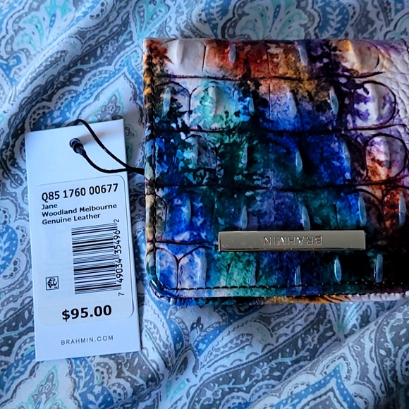 BRAHMIN bag and Wallet  , brand new with tags ,  Marlowe Woodland Melbourne - Picture 4 of 6